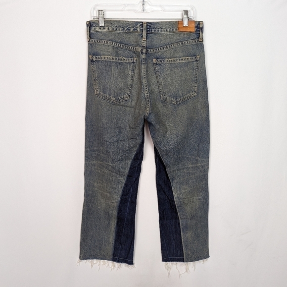 Citizens of Humanity 27 Cora Crop Wide Leg Relaxed Shadow Inseam Livingston Jean - Picture 9 of 16